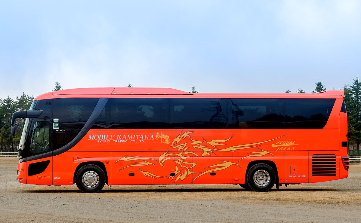 翔礼交通 神鷹 MOBILE-KAMITAKA #6601 車体側面